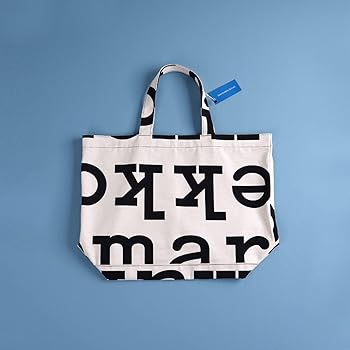 Amazon | marimekko Ahkera Logo Bag トートバッグ [90591